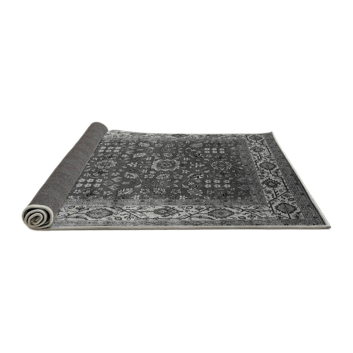 Sideview of Oriental Gray Traditional Rug, urb2630gry