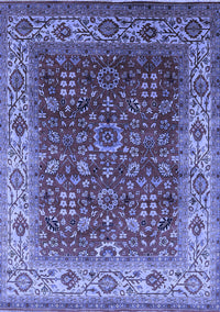 Oriental Blue Traditional Rug, urb2630blu