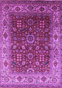 Oriental Purple Traditional Rug, urb2630pur