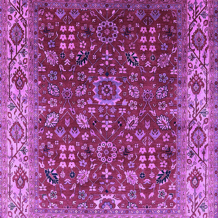 Oriental Purple Traditional Rug, urb2630pur