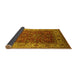 Sideview of Oriental Yellow Traditional Rug, urb2630yw