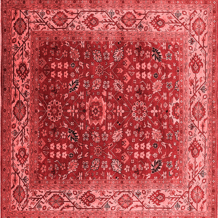 Oriental Red Traditional Rug, urb2630red