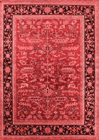 Oriental Red Traditional Rug, urb2631red