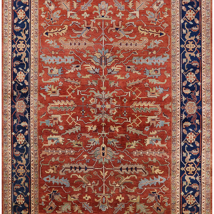 Mid-Century Modern Light Copper Gold Oriental Rug, urb2631