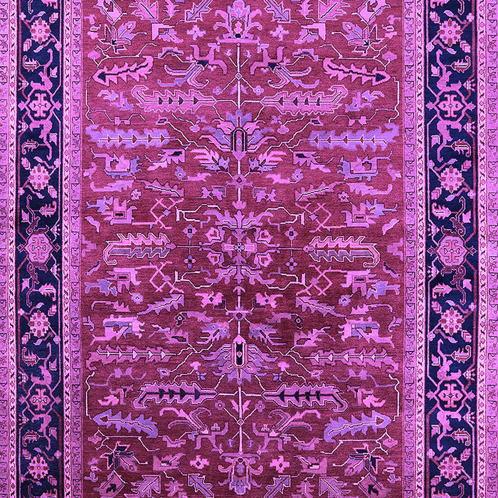 Oriental Purple Traditional Rug, urb2631pur
