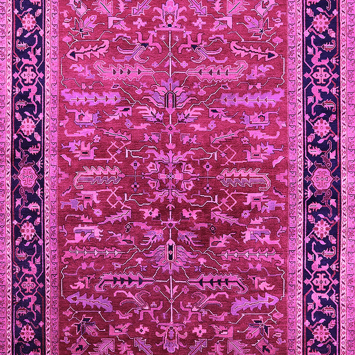 Oriental Pink Traditional Rug, urb2631pnk