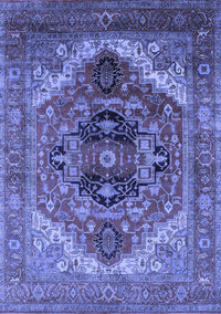 Persian Blue Traditional Rug, urb2632blu