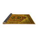 Sideview of Persian Yellow Traditional Rug, urb2632yw