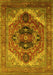 Persian Yellow Traditional Rug, urb2632yw