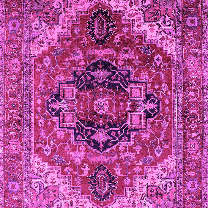 Machine Washable Persian Pink Traditional Rug, wshurb2632pnk
