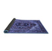 Sideview of Persian Blue Traditional Rug, urb2632blu