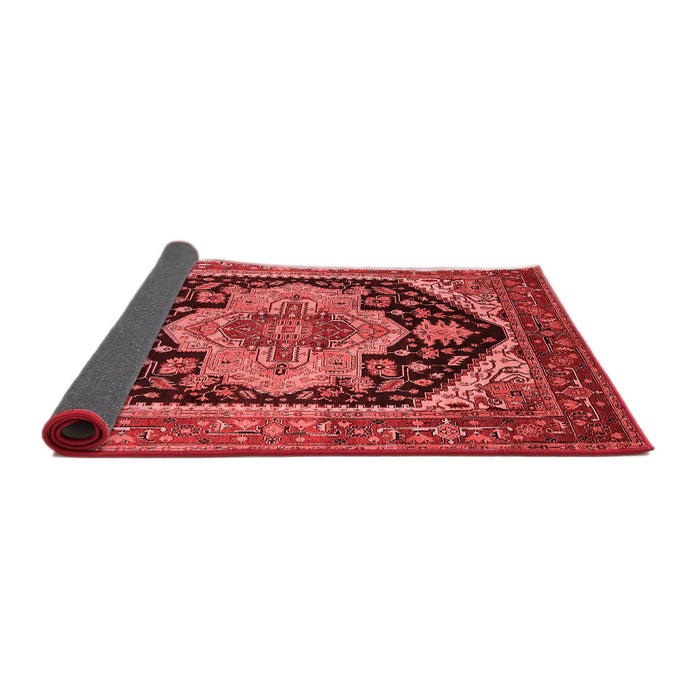 Geometric Red Traditional Area Rugs