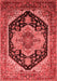 Geometric Red Traditional Area Rugs