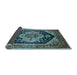 Sideview of Geometric Light Blue Traditional Rug, urb2633lblu