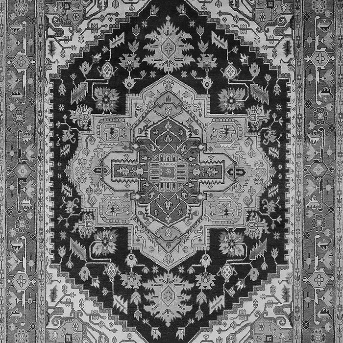 Geometric Gray Traditional Rug, urb2633gry