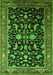 Oriental Green Industrial Rug, urb2634grn