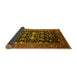 Sideview of Oriental Yellow Industrial Rug, urb2634yw