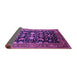 Sideview of Oriental Purple Industrial Rug, urb2634pur