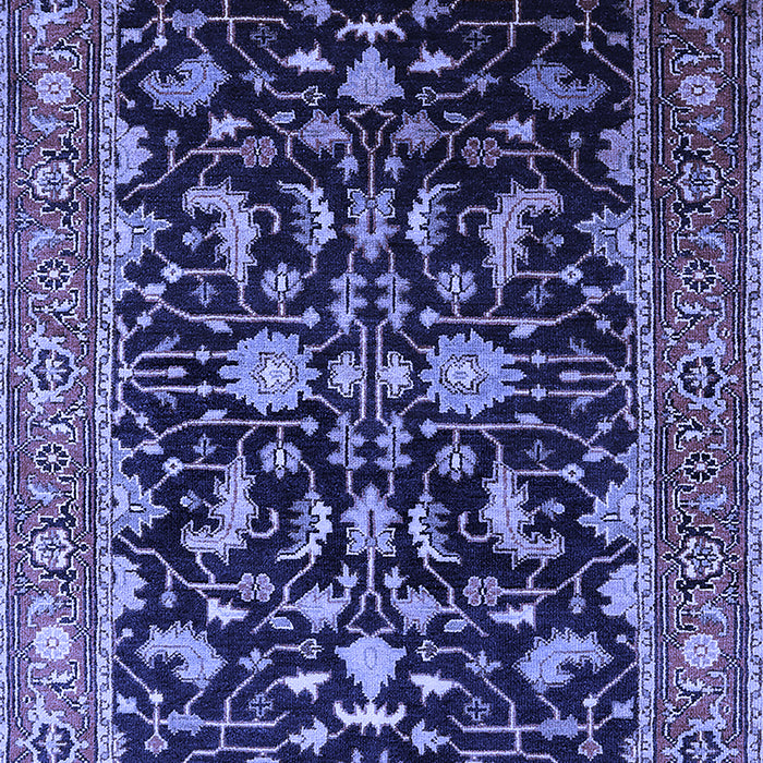 Oriental Blue Industrial Rug, urb2634blu