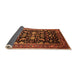 Sideview of Oriental Orange Industrial Rug, urb2634org