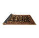 Sideview of Oriental Brown Industrial Rug, urb2634brn