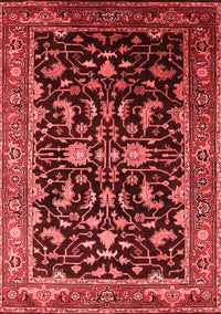 Oriental Red Industrial Rug, urb2634red