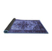 Sideview of Persian Blue Traditional Rug, urb2635blu