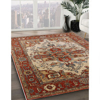 Mid-Century Modern Red Persian Rug, urb2635