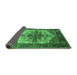 Sideview of Persian Emerald Green Traditional Rug, urb2635emgrn