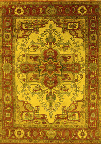 Persian Yellow Traditional Rug, urb2635yw