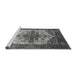 Sideview of Machine Washable Persian Gray Traditional Rug, wshurb2635gry