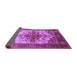 Sideview of Persian Purple Traditional Rug, urb2635pur