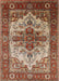 Mid-Century Modern Red Persian Rug, urb2635