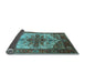 Sideview of Persian Light Blue Traditional Rug, urb2635lblu