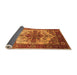Sideview of Persian Orange Traditional Rug, urb2635org