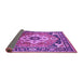 Sideview of Persian Purple Traditional Rug, urb2636pur