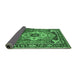 Sideview of Persian Emerald Green Traditional Rug, urb2636emgrn