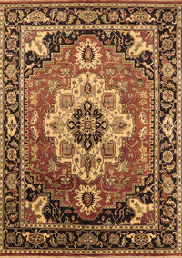 Persian Brown Traditional Rug, urb2636brn