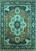 Persian Turquoise Traditional Rug, urb2636turq