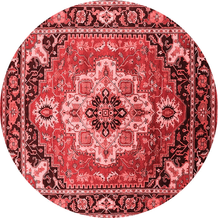 Machine Washable Persian Red Traditional Rug, wshurb2636red