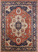 Mid-Century Modern Camel Brown Persian Rug, urb2636