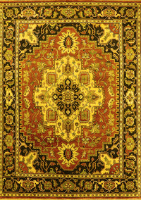 Persian Yellow Traditional Rug, urb2636yw