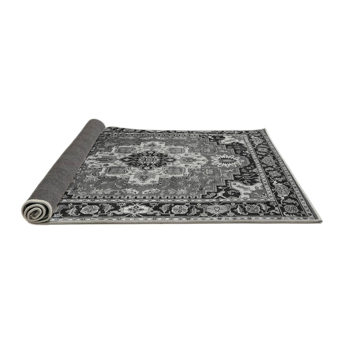Sideview of Persian Gray Traditional Rug, urb2636gry