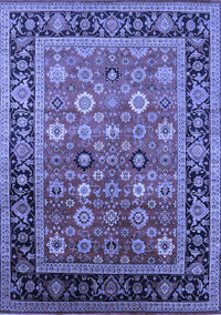 Oriental Blue Industrial Rug, urb2637blu