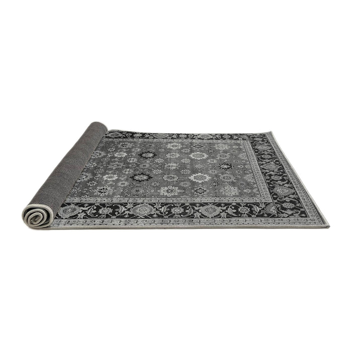 Sideview of Oriental Gray Industrial Rug, urb2637gry