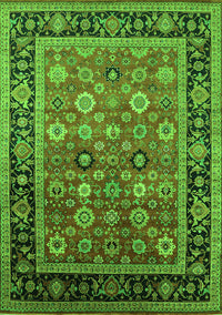 Oriental Green Industrial Rug, urb2637grn