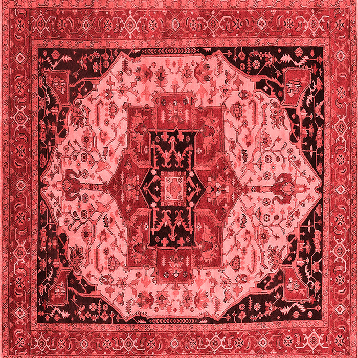 Oriental Red Industrial Rug, urb2638red