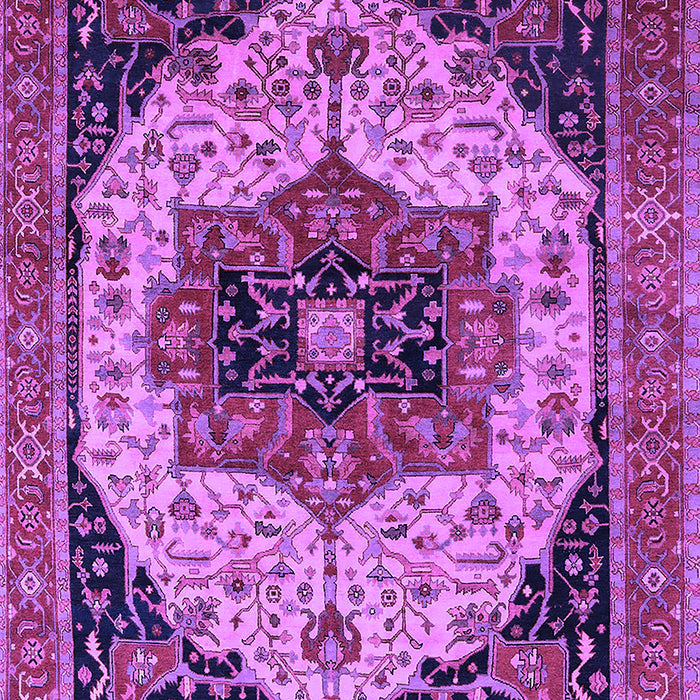 Machine Washable Oriental Purple Industrial Area Rugs, wshurb2638pur