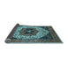 Sideview of Oriental Light Blue Industrial Rug, urb2638lblu