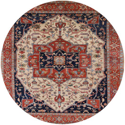 Round Machine Washable Industrial Modern Camel Brown Rug, wshurb2638